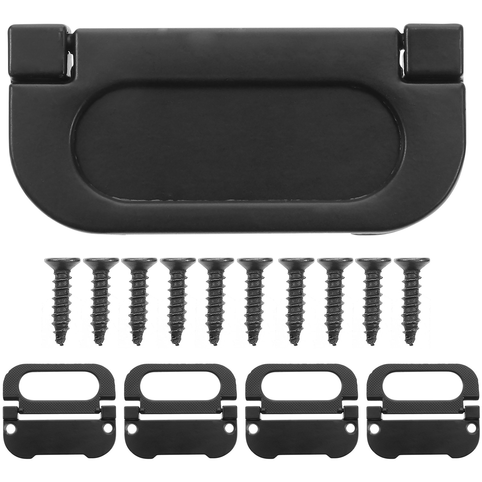 Furniture Hardware Lowes - 5 stuks inbouwdeurknoppen van zinklegering, geschikt