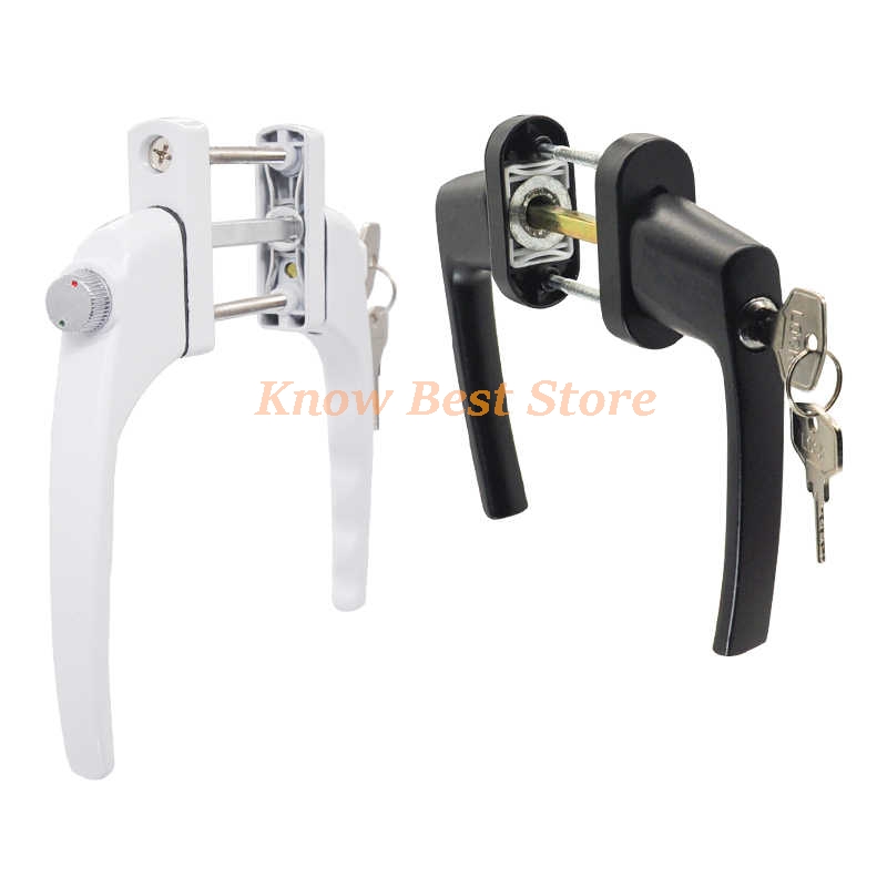 Furniture Hardware Fitting - 1 STKS Kunststof Stalen Deur Doorvoerhandgreep